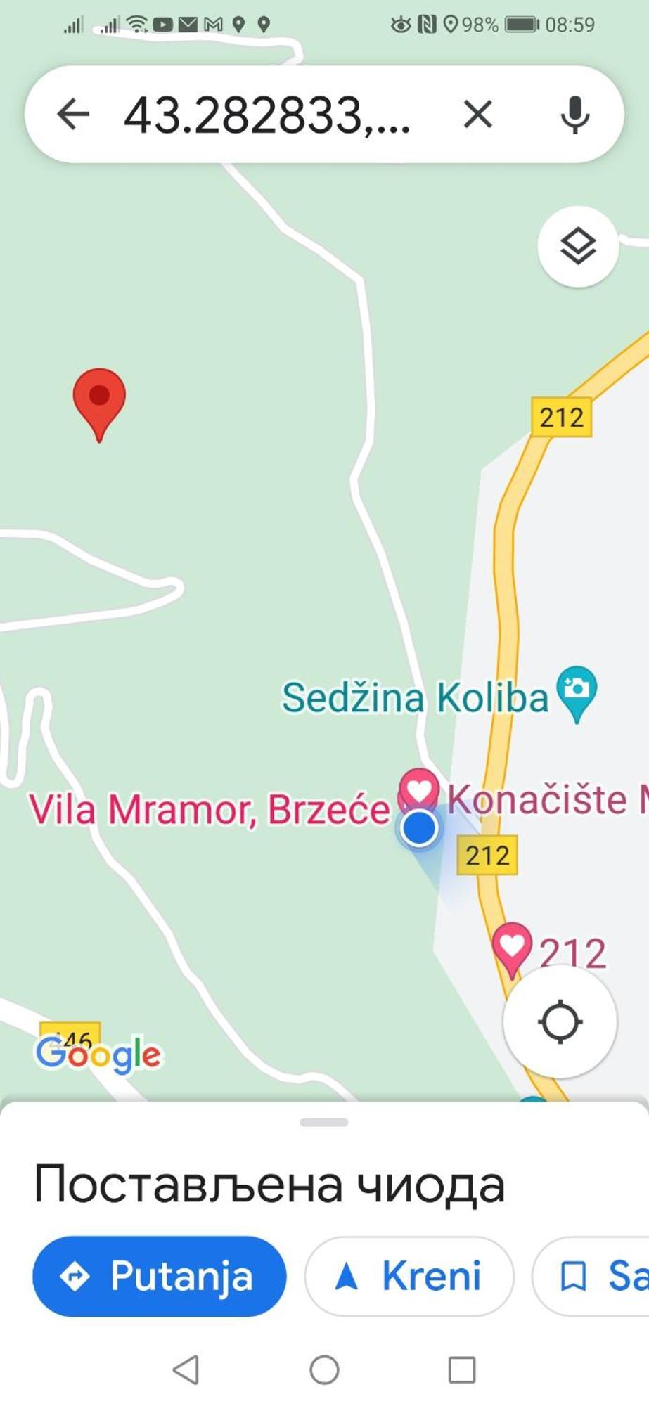 Villa Mramor Brzeće Exterior foto